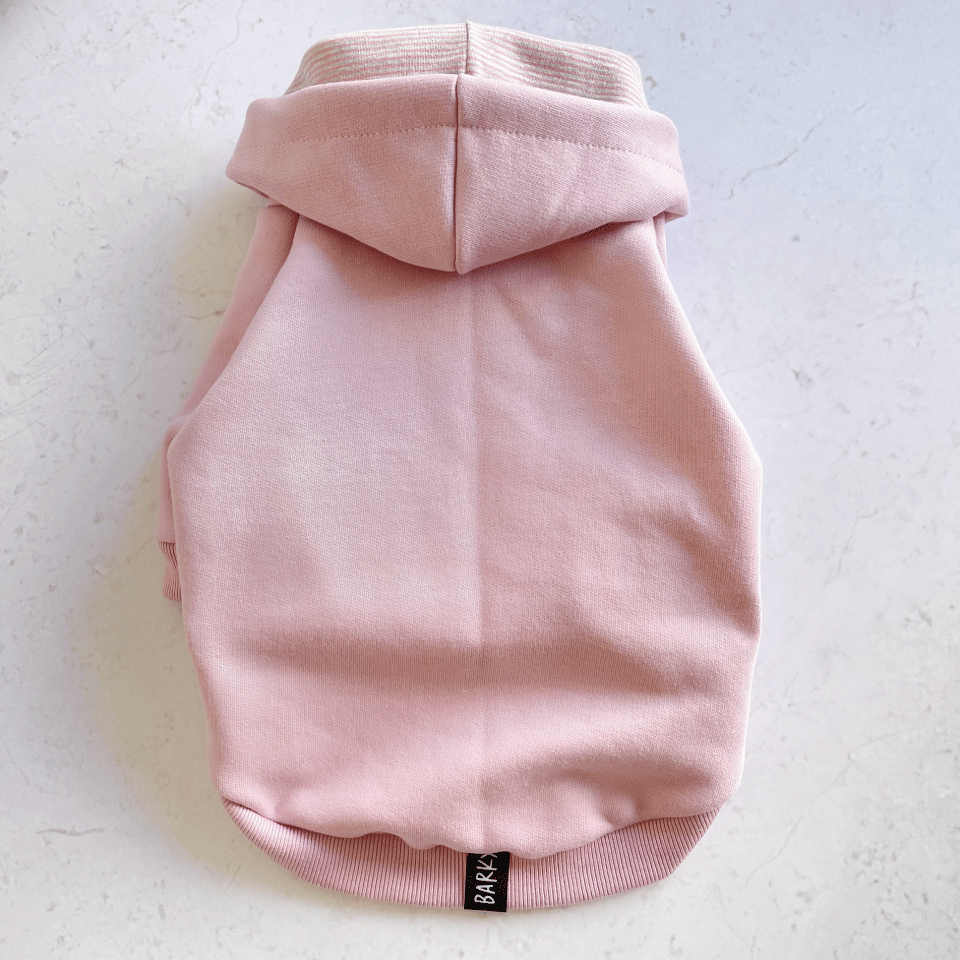 Polerón para perro con Capucha Rosa