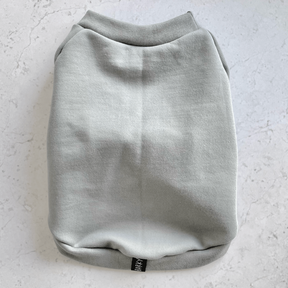 Sudadera para perro Gris