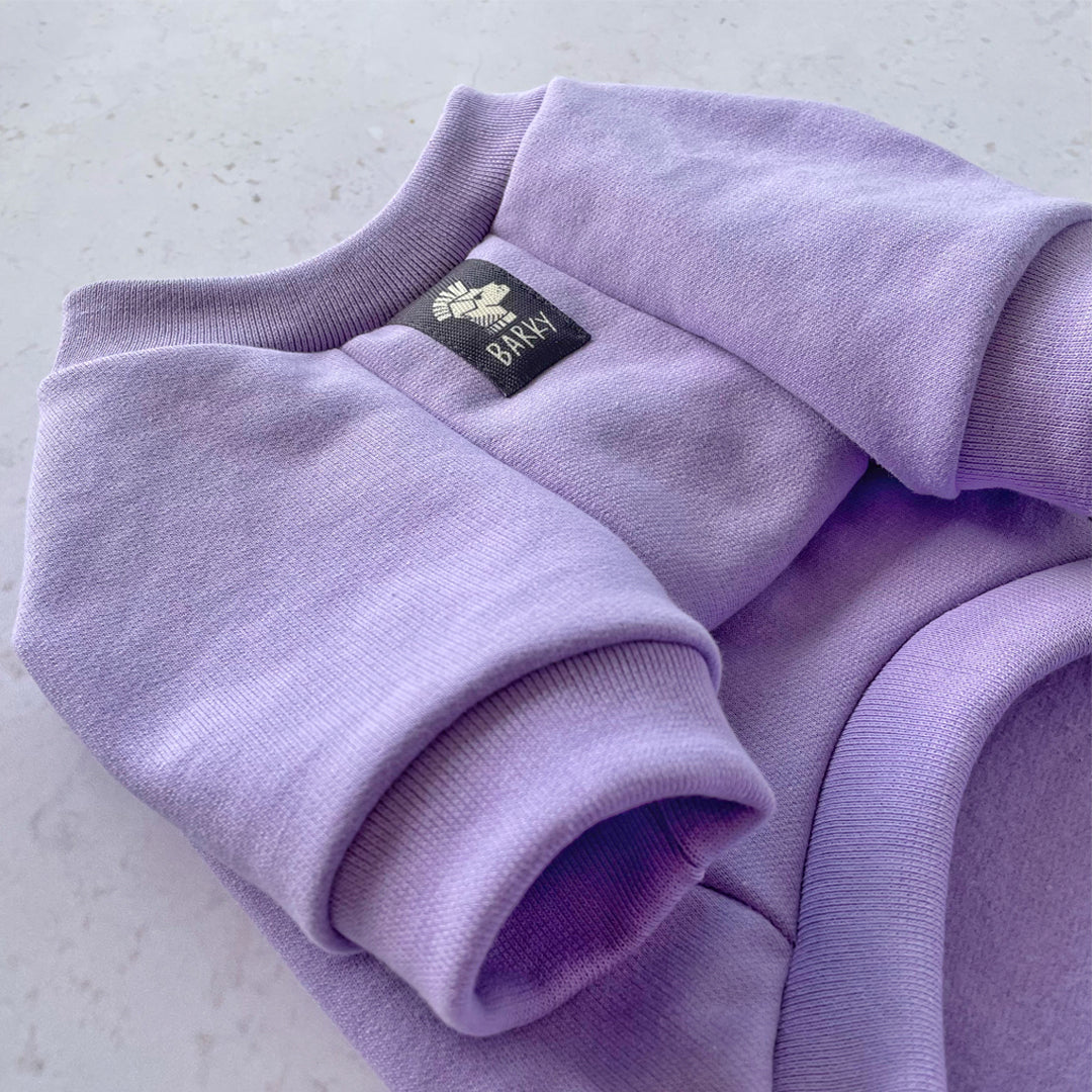 Sudadera para perro Lila