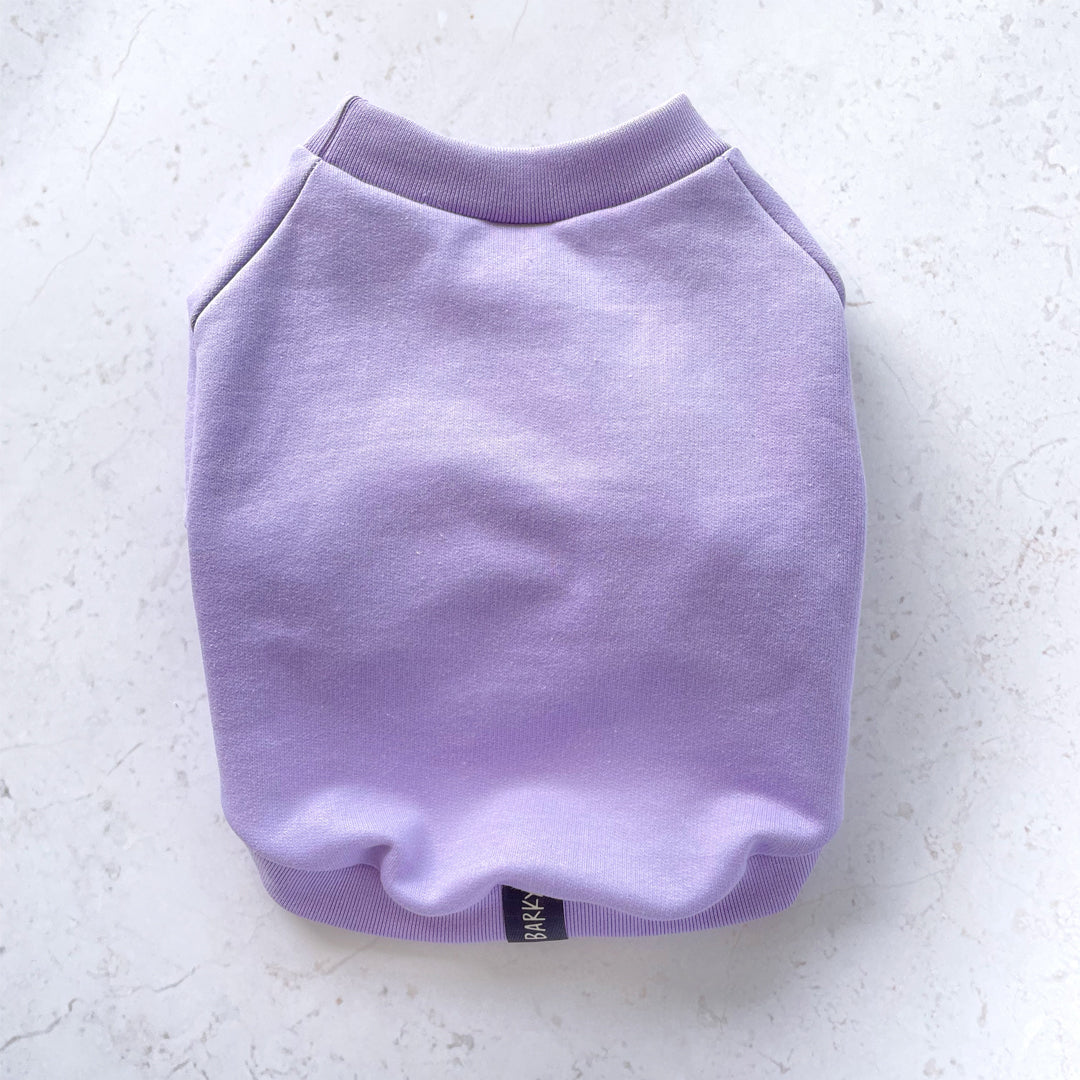 Sudadera para perro Lila
