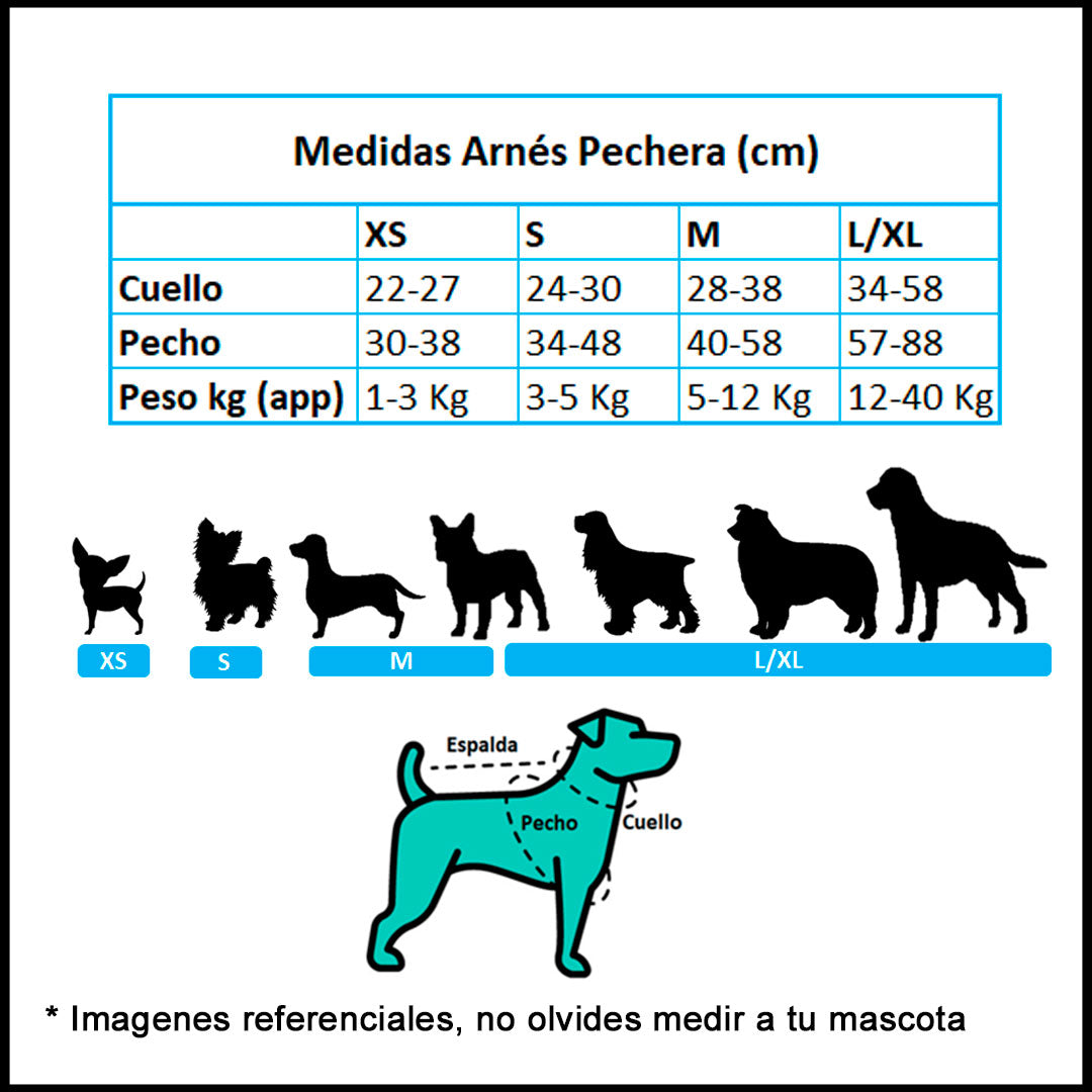 Arnés Pechera Ajustable